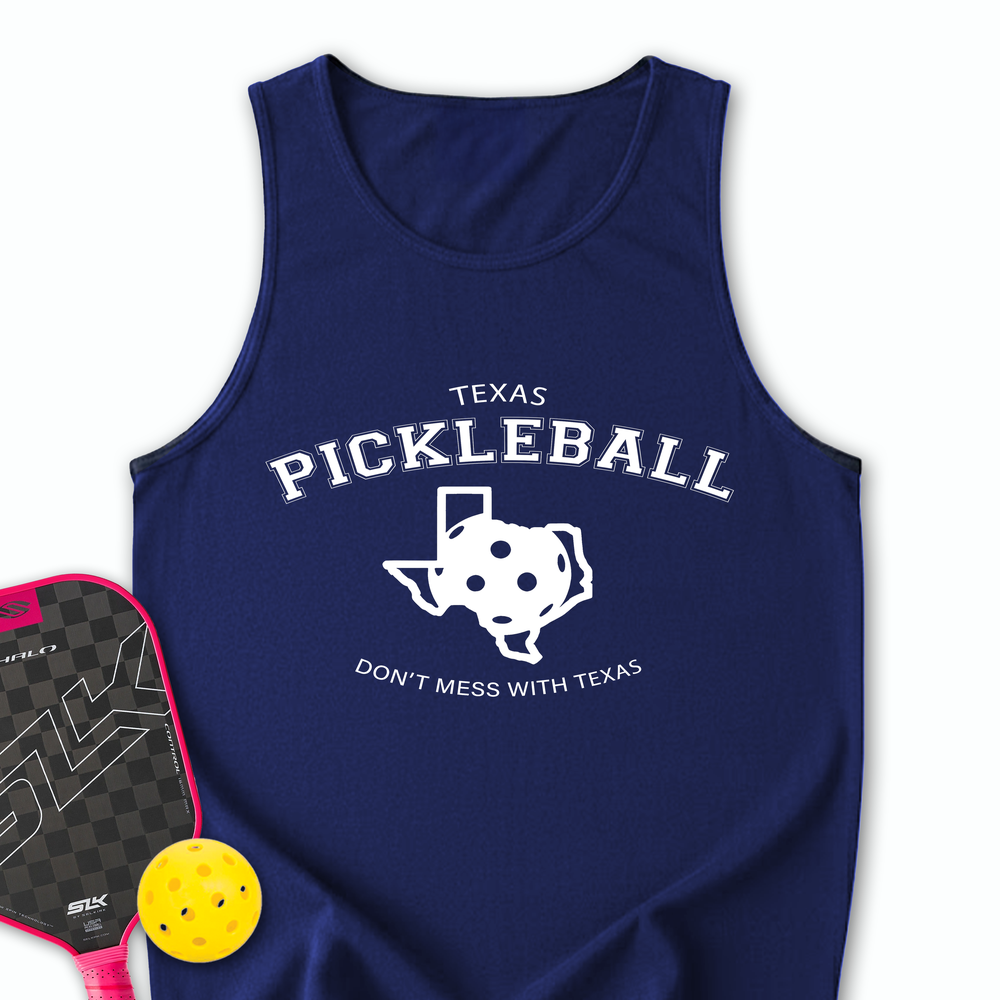 Don't Mess With Texas Pickleball Tank Top - Picklechillz