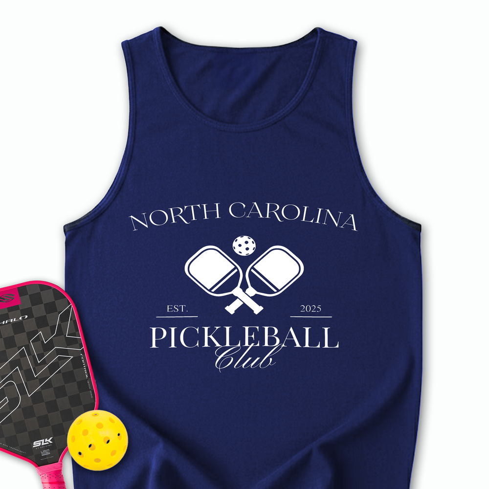 North Carolina Pickleball Club Tank Top - Picklechillz