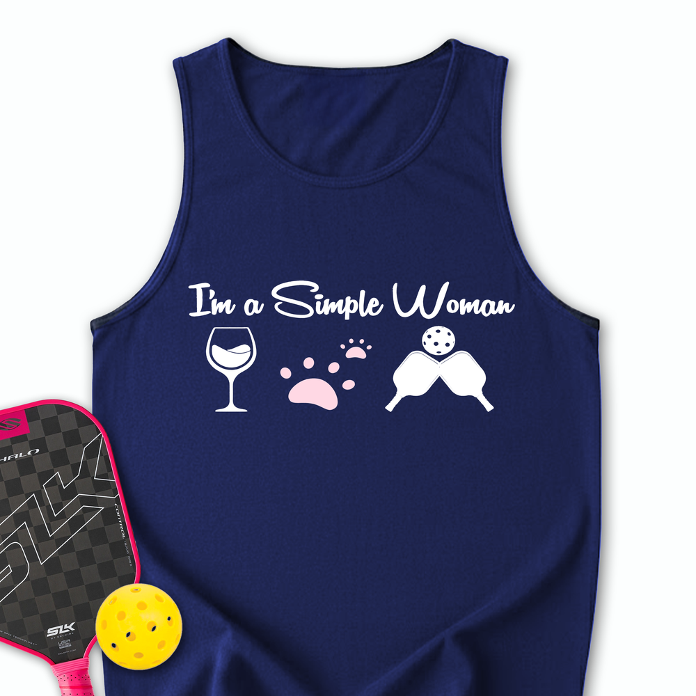Cat Wine Pickleball Tank Top - Picklechillz