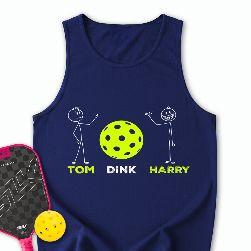 Pickleball - Tom Dink and Harry Tank Top - Picklechillz