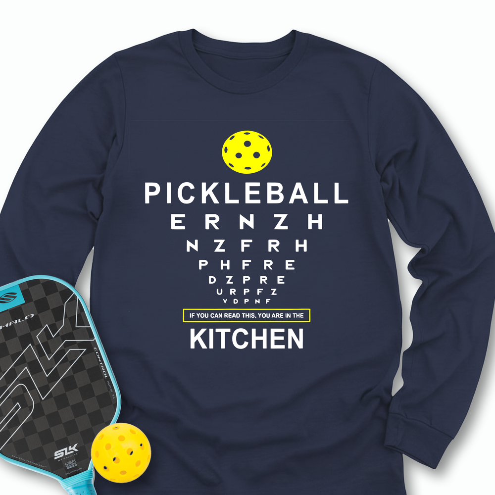 Funny Pickleball Kitchen Long Sleeve - Picklechillz