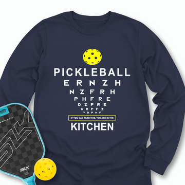 Funny Pickleball Kitchen Long Sleeve - Picklechillz