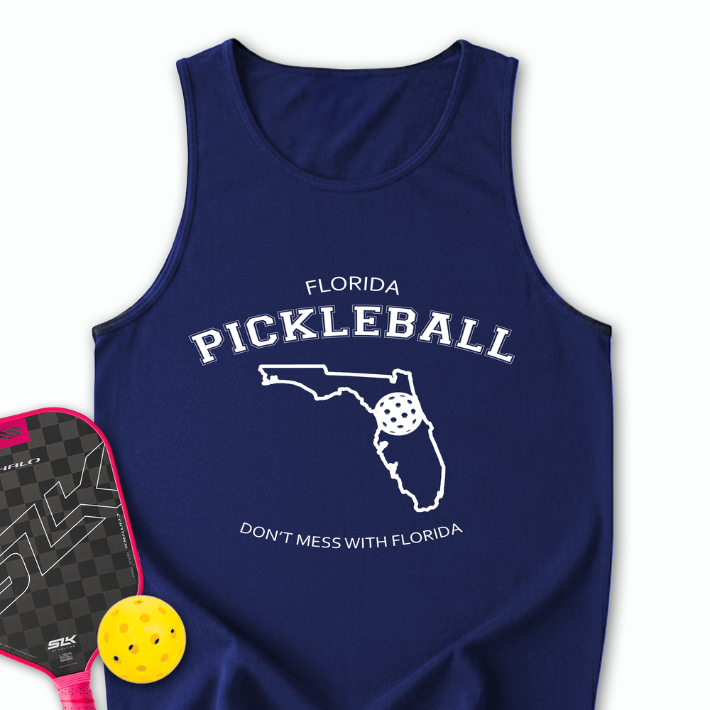 Don't Mess With Florida Pickleball Tank Top - Picklechillz