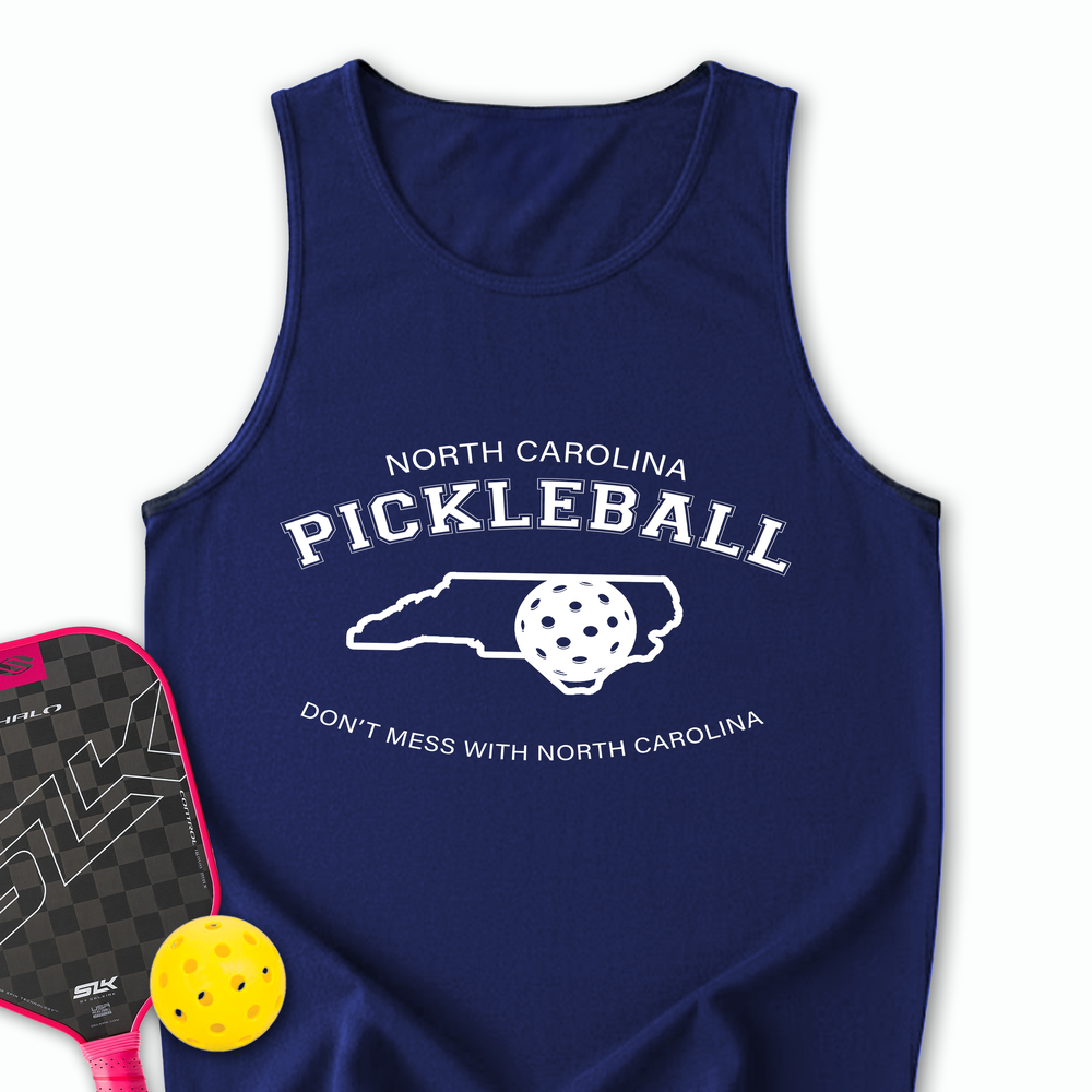 Don't Mess With North Carolina Pickleball Tank Top - Picklechillz