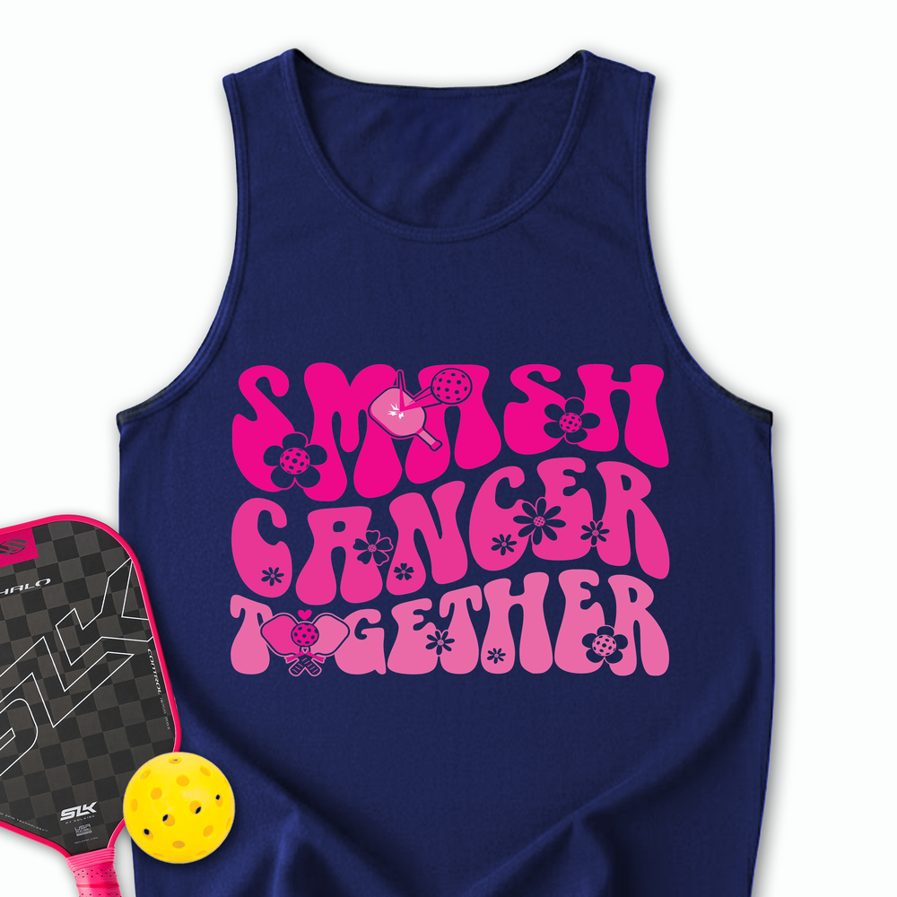 Smash Cancer Together Tank Top - Picklechillz