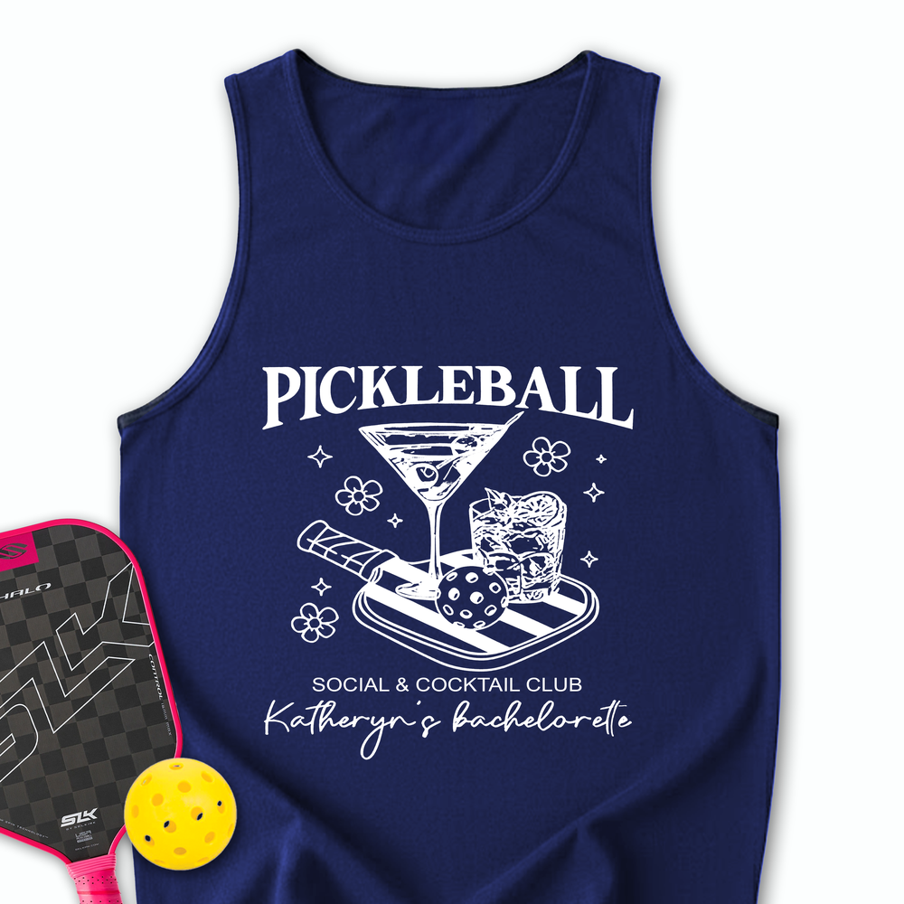 Pickleball Bachelorette Tank Top - Picklechillz
