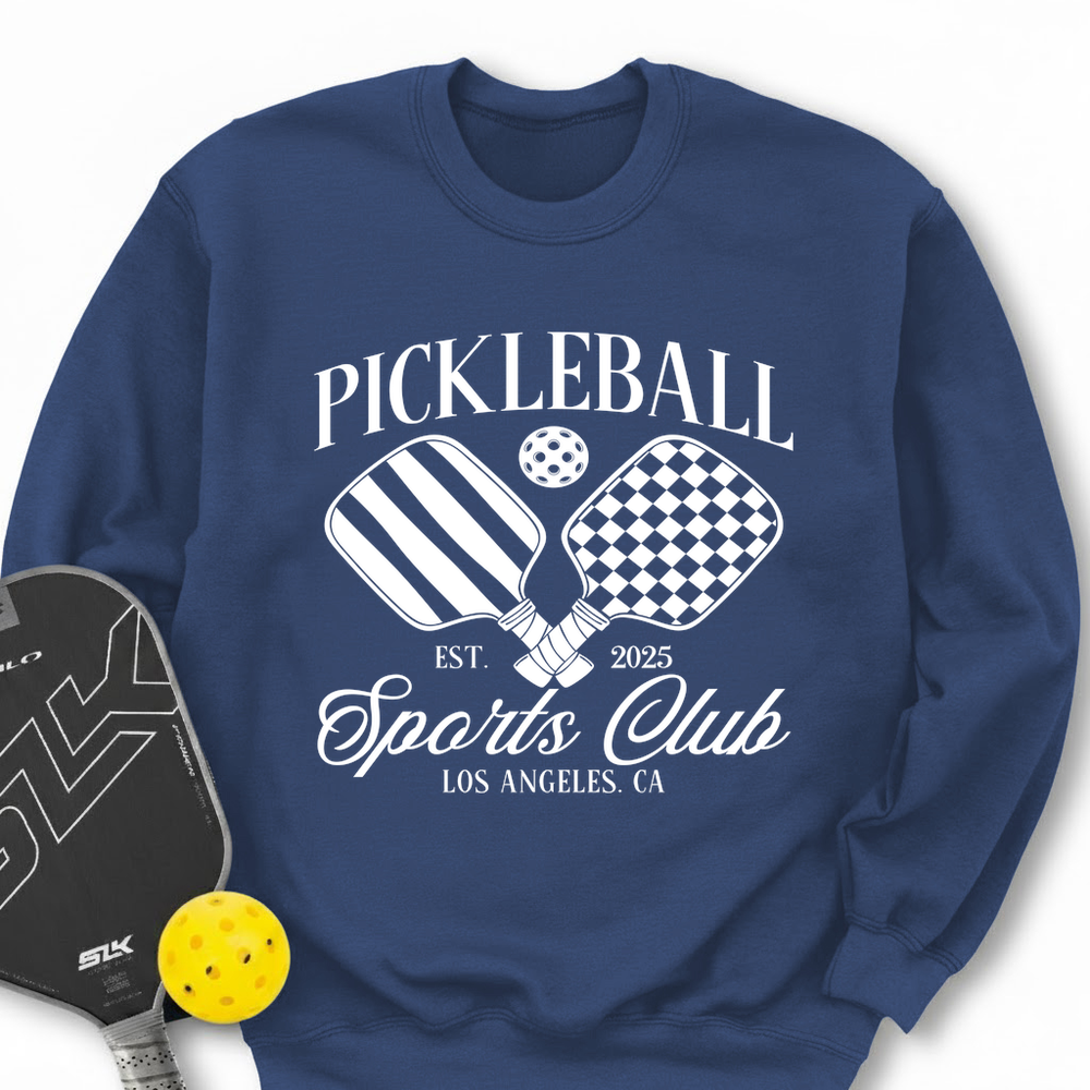 Custom Pickleball Social Club Sweatshirt - Picklechillz