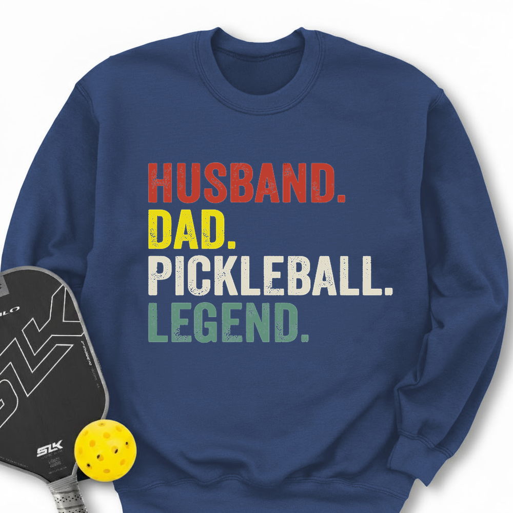 Funny Husband Dad Legend Sweatshirt - Picklechillz