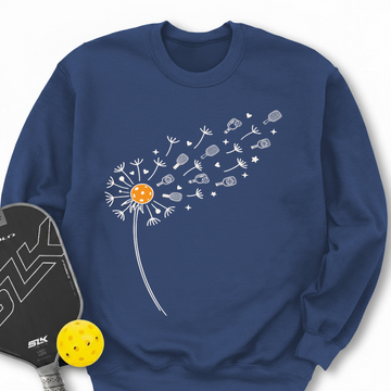 Pickleball Dandelion Sweatshirt - Picklechillz