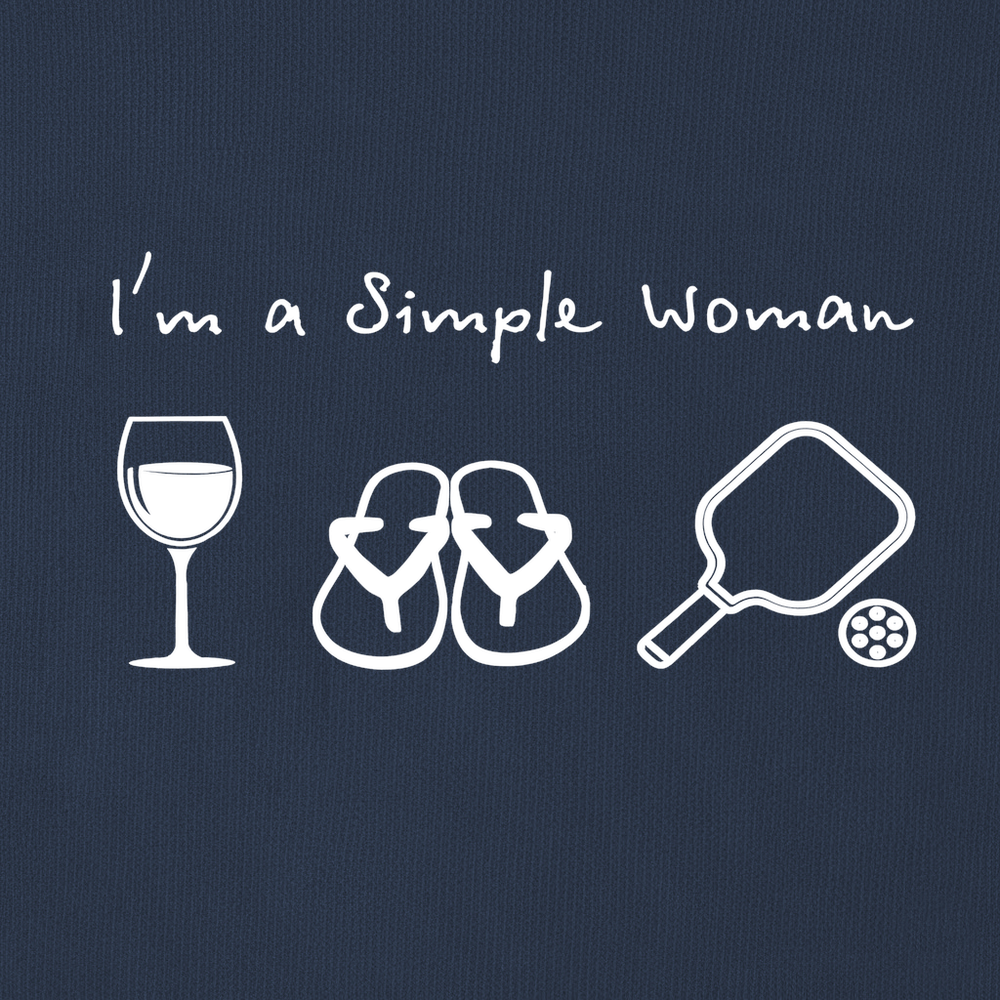 Pickleball Simple Woman Sweatshirt - Picklechillz