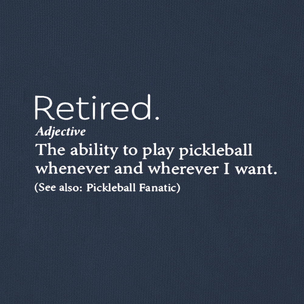 Funny Retirement Definition Long Sleeve - Picklechillz