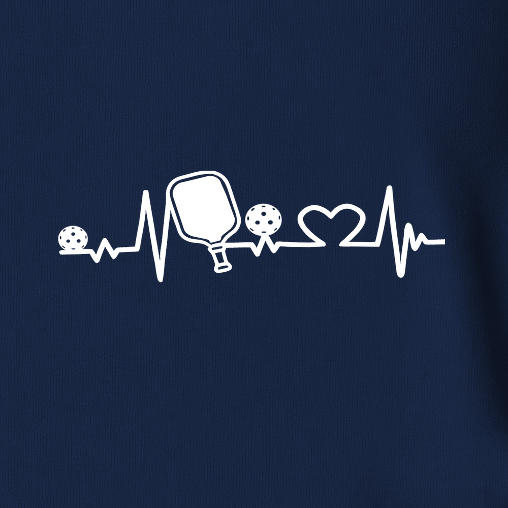 Pickleball Heartbeat Graphic Unisex T-Shirt - Picklechillz