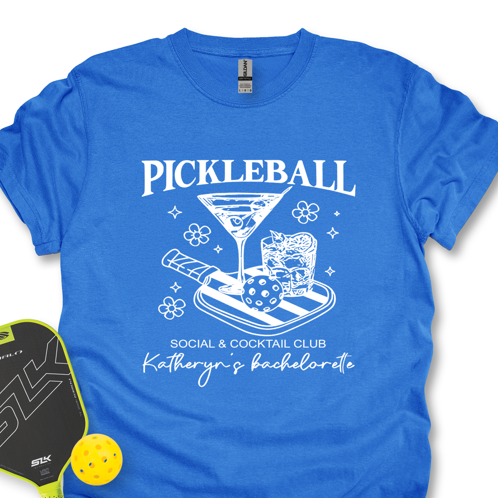 Pickleball Bachelorette T-Shirt - Picklechillz