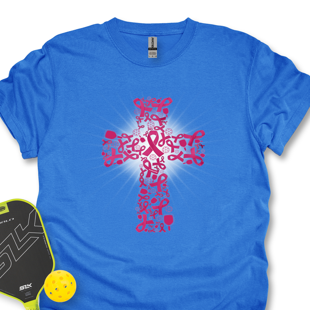 Breast Cancer Warrior Pickleball V2 Unisex T-Shirt - Picklechillz