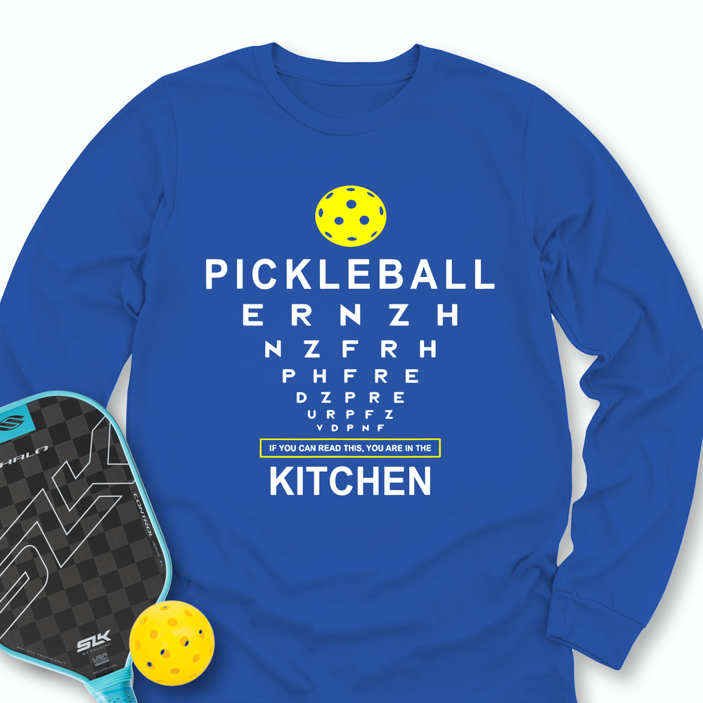 Funny Pickleball Kitchen Long Sleeve - Picklechillz