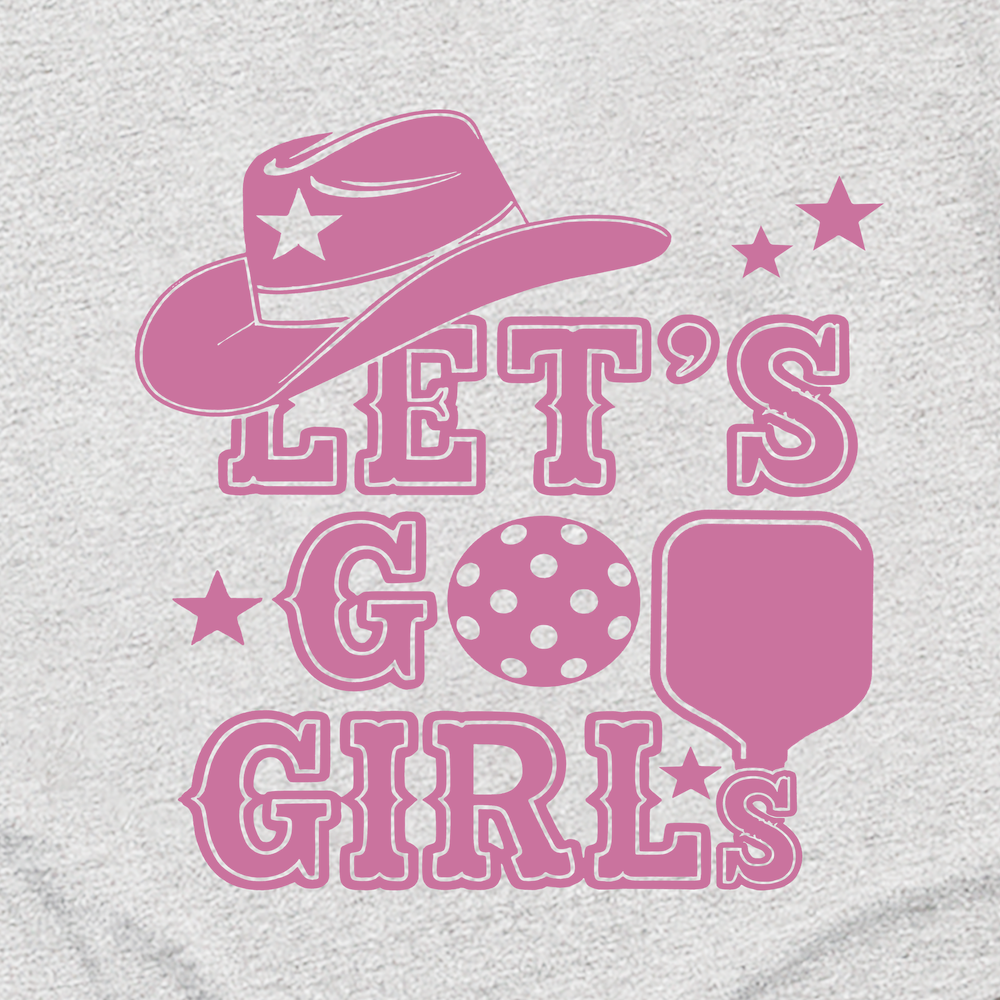 Let's Go Girls Cowboy Pickleball Long Sleeve - Picklechillz