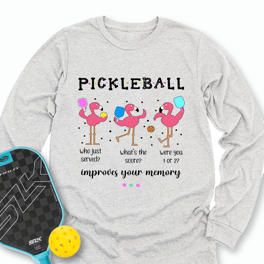 Pickleball Who Just Served? What's The Score? Long Sleeve - Picklechillz