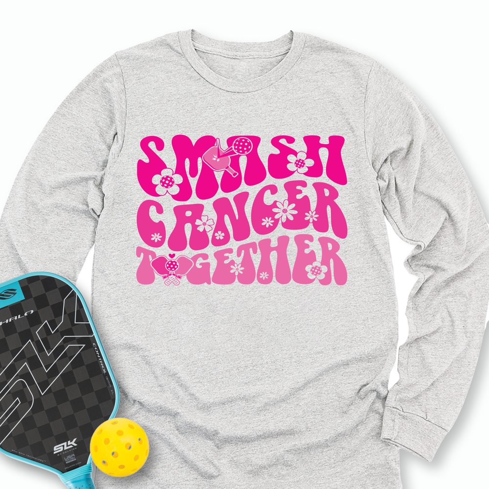 Smash Cancer Together Long Sleeve - Picklechillz