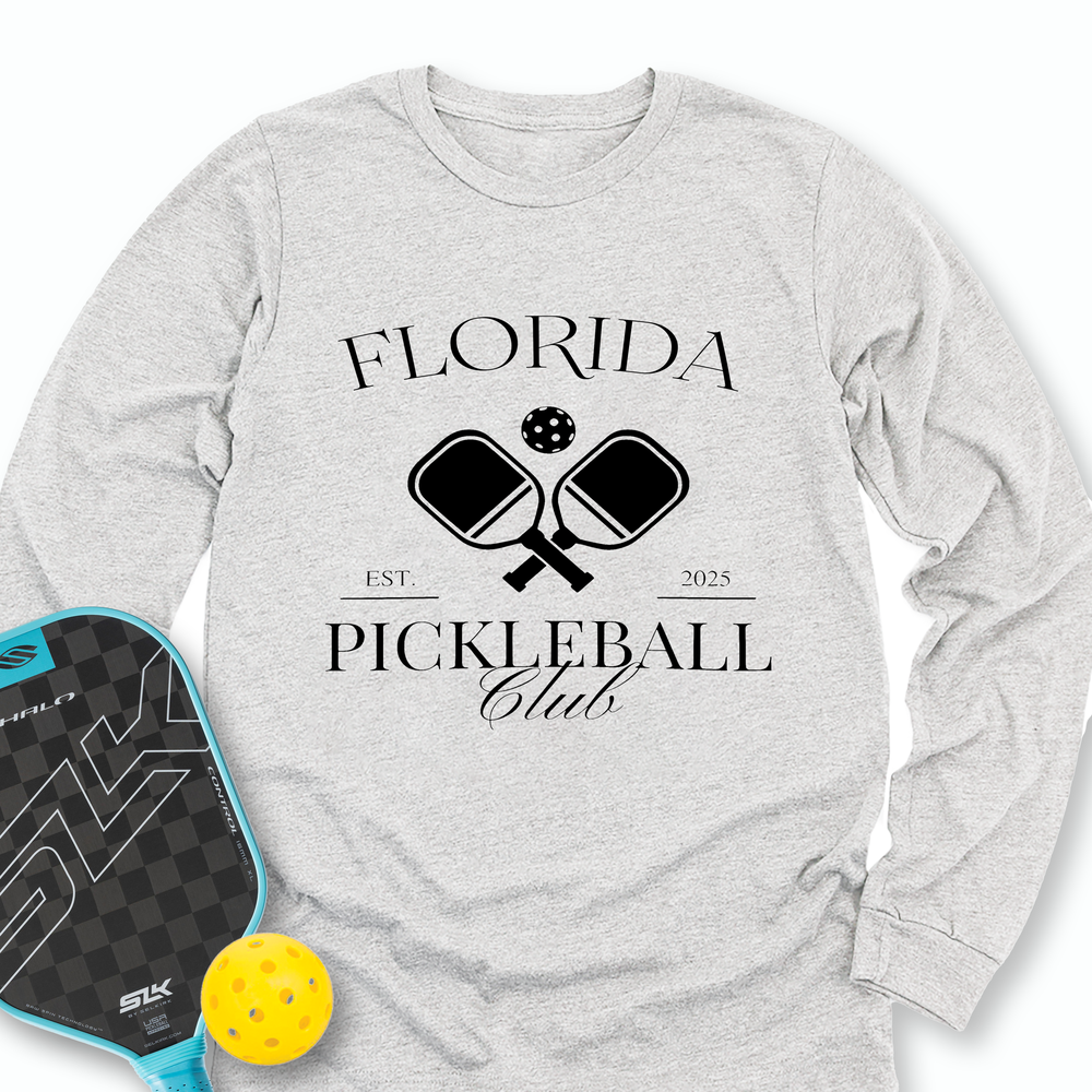 Florida Pickleball Club Long Sleeve - Picklechillz