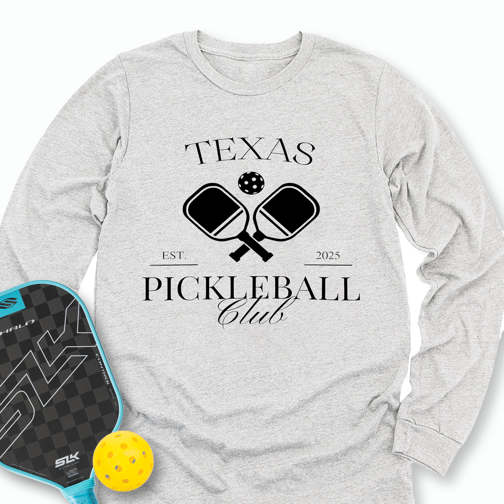 Texas Pickleball Club Long Sleeve - Picklechillz