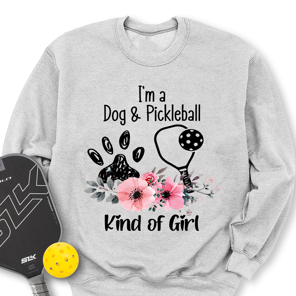 Dog Lover Pickleball Player Sweatshirt - Picklechillz