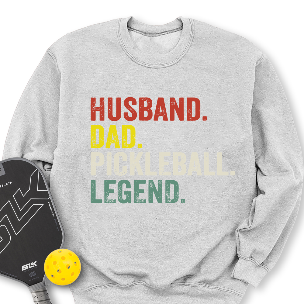 Funny Husband Dad Legend Sweatshirt - Picklechillz