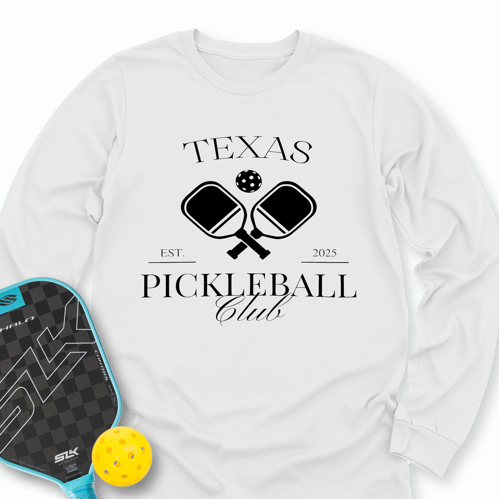 Texas Pickleball Club Long Sleeve - Picklechillz