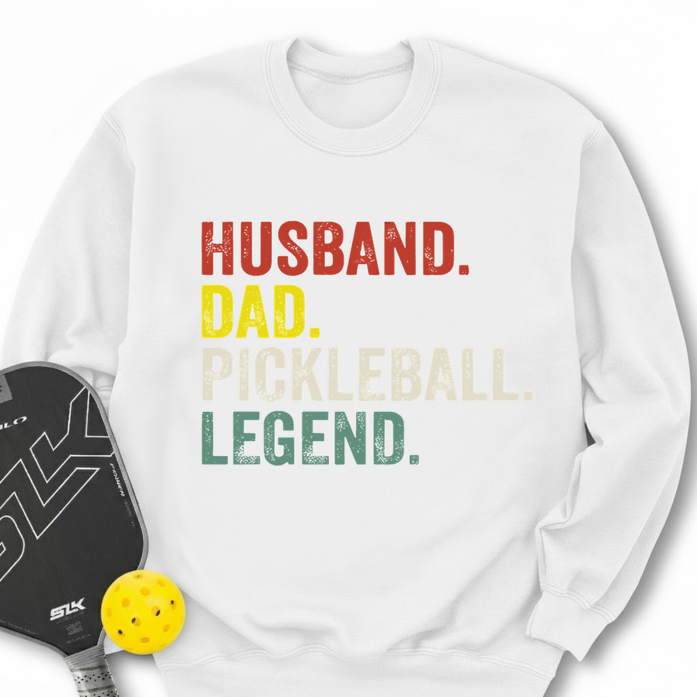 Funny Husband Dad Legend Sweatshirt - Picklechillz