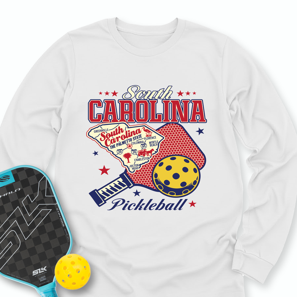 South Carolina Pickleball Long Sleeve - Picklechillz