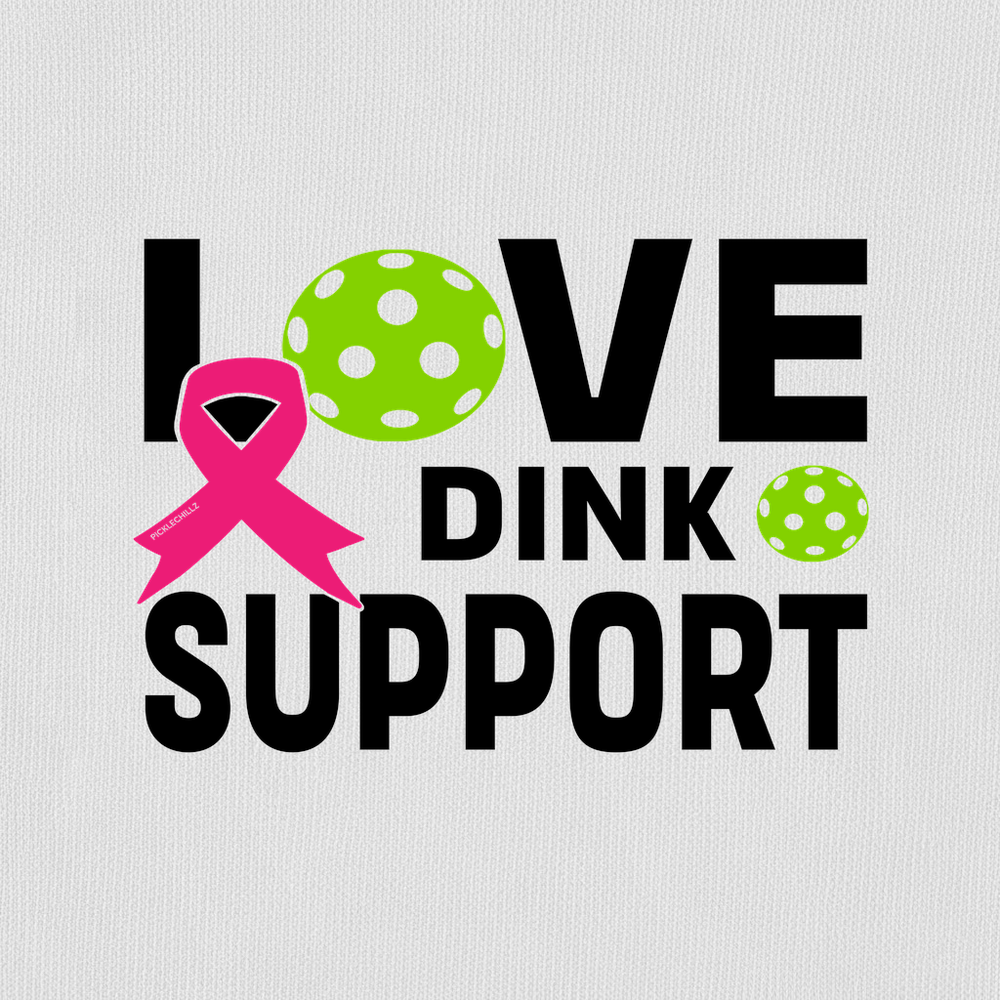 Love, Dink, Support Sweatshirt - Picklechillz