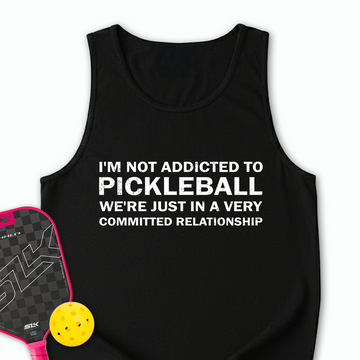 I'm Not Addicted To Pickleball Tank Top - Picklechillz