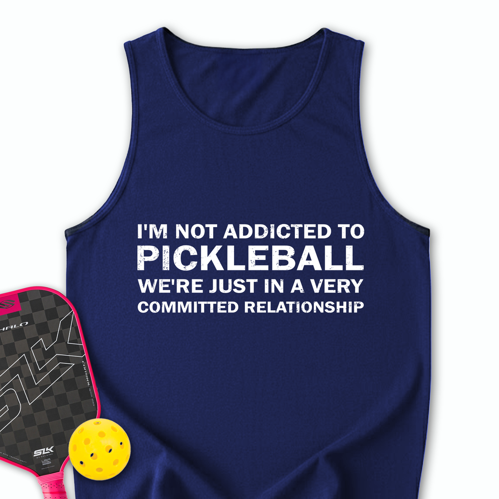 I'm Not Addicted To Pickleball Tank Top - Picklechillz