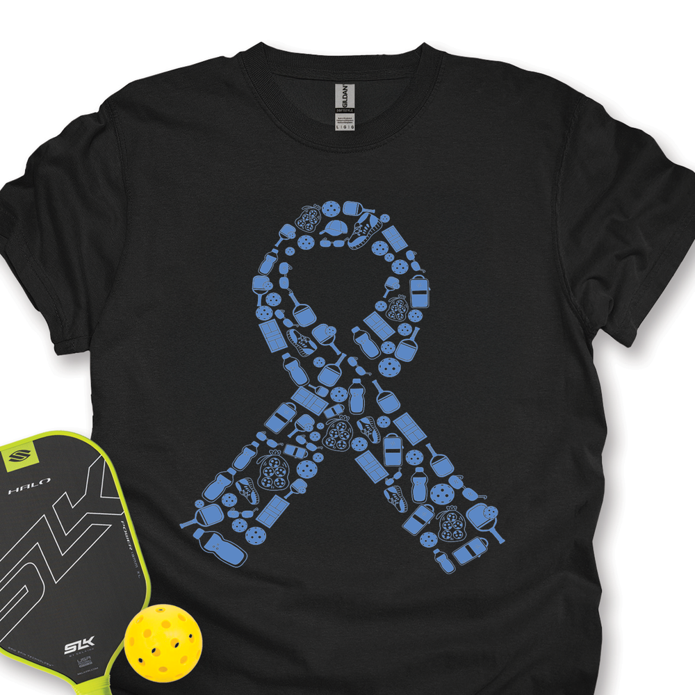 In November We Wear Blue Ribbon Unisex T-Shirt - Picklechillz