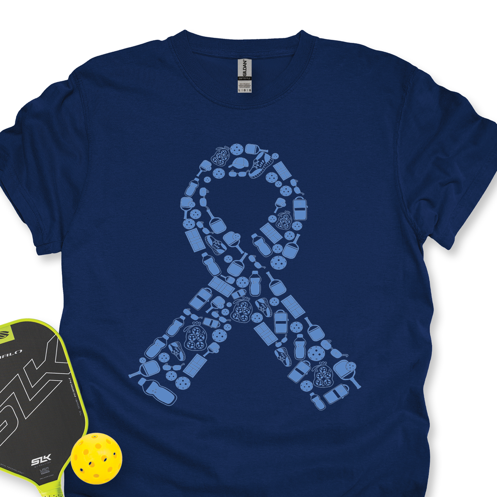 In November We Wear Blue Ribbon Unisex T-Shirt - Picklechillz