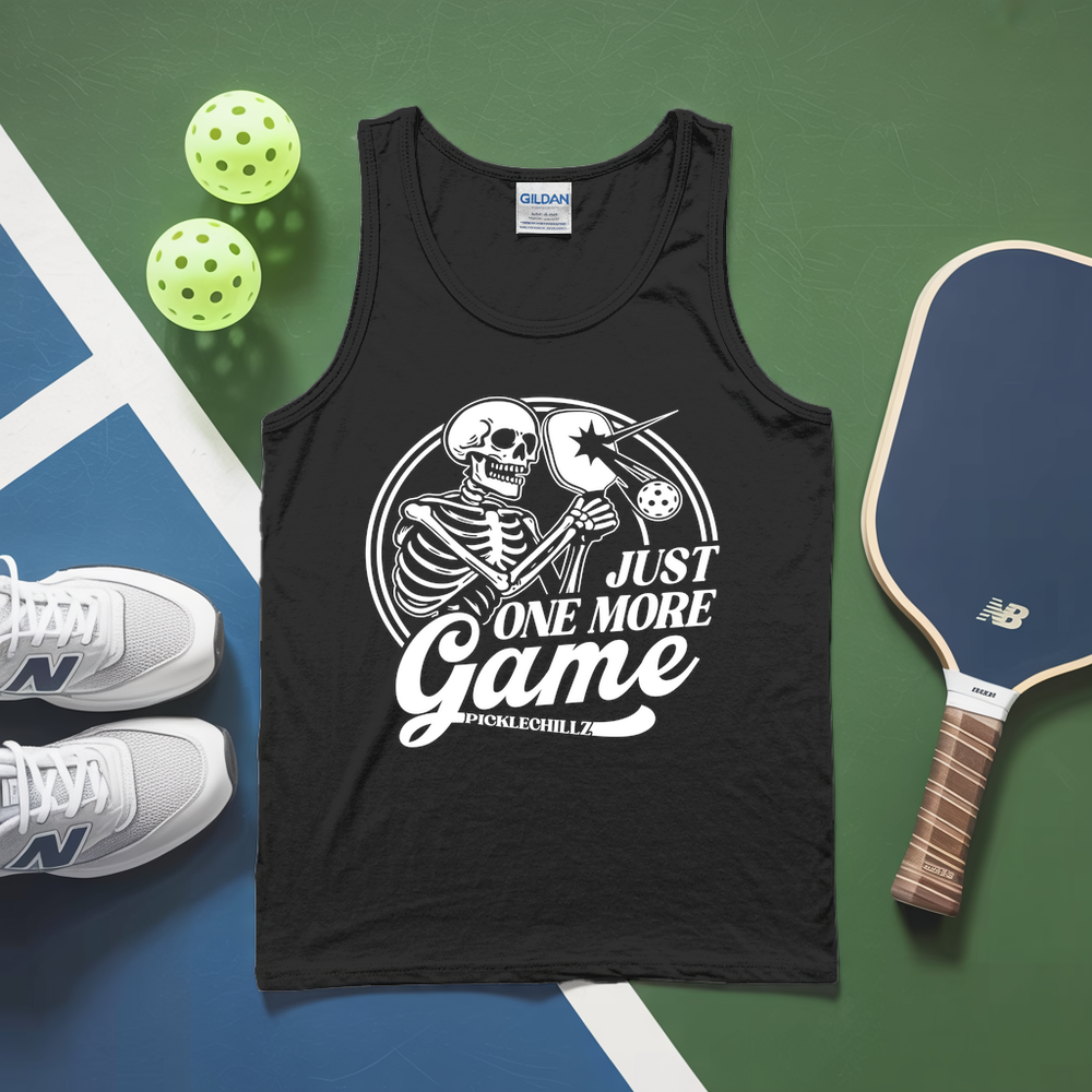Just One More Game Skull Tank Top - Picklechillz