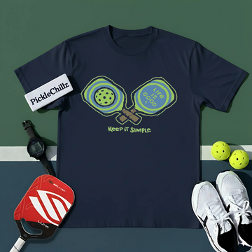 Pickleball Keep It Simple Life Is Good Unisex T-Shirt - Picklechillz