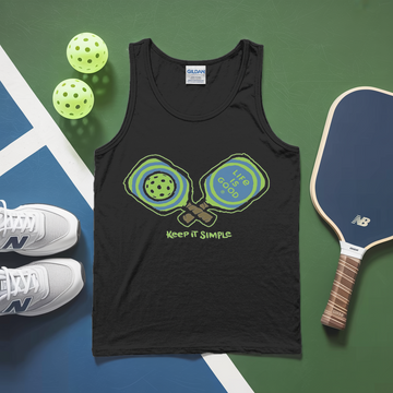 Pickleball Keep It Simple Life Is Good Tank Top - Picklechillz