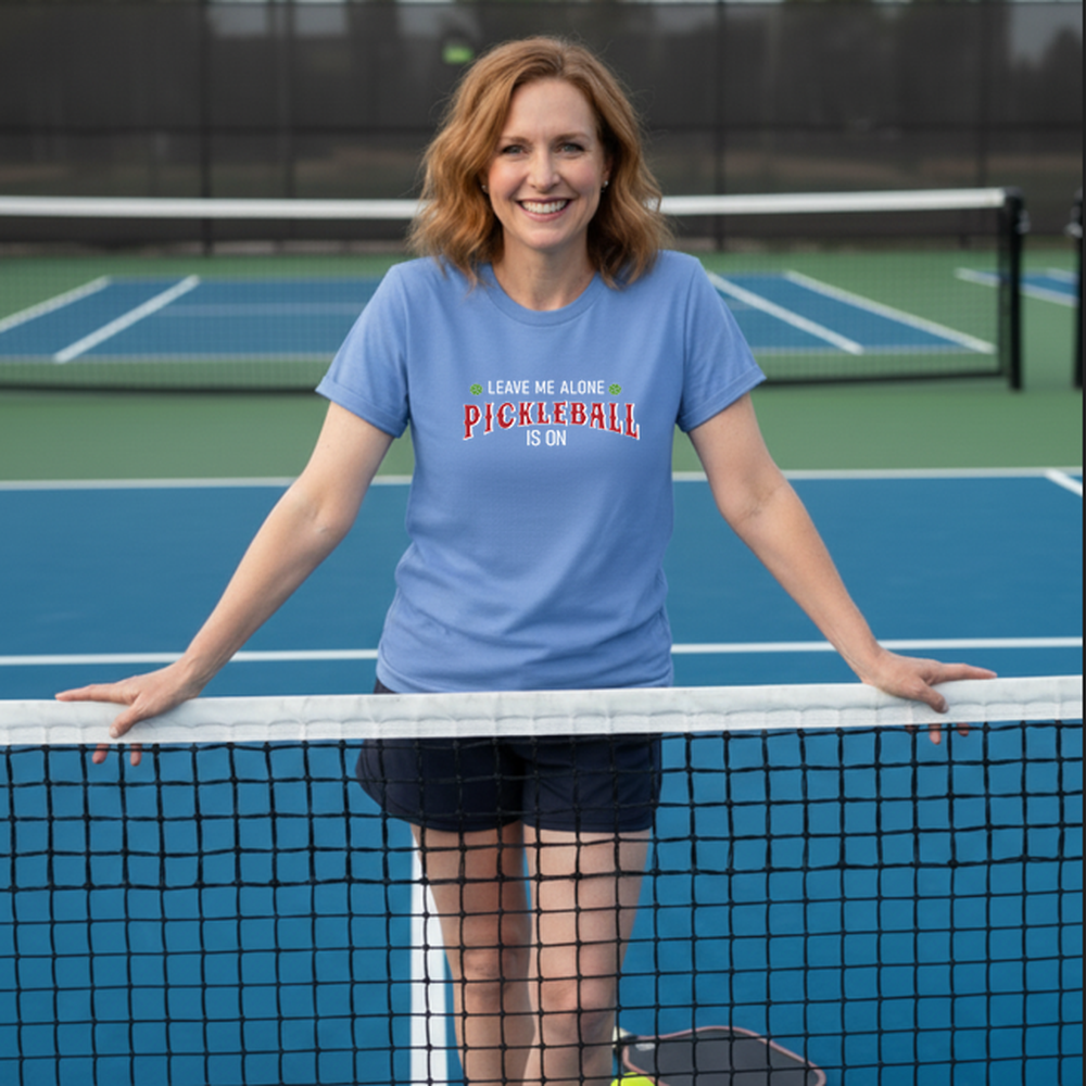 Leave Me Alone Pickleball Is On Unisex T-Shirt - Picklechillz