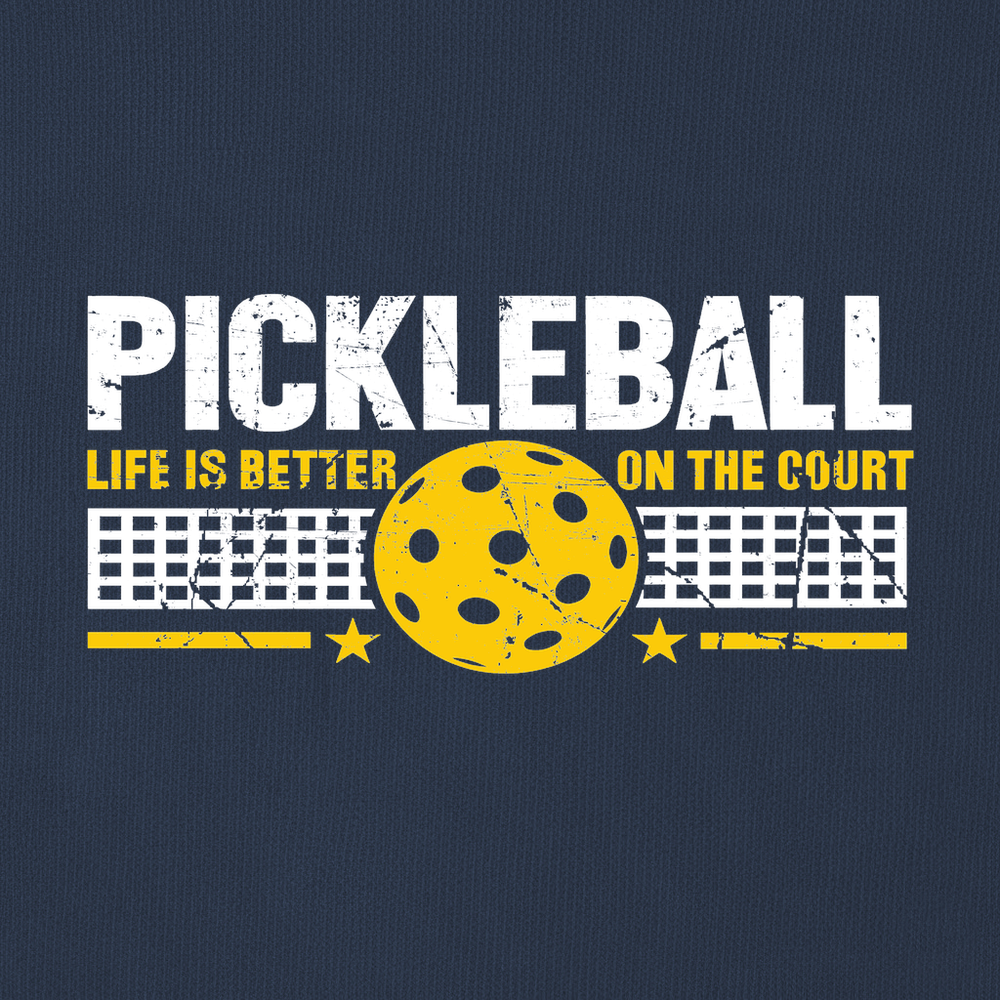 Life Is Better On The Pickleball Court Sweatshirt - Picklechillz