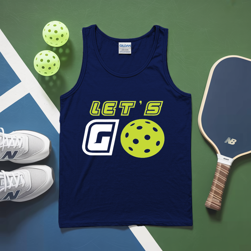 Let's Go Pickleball Tank Top - Picklechillz