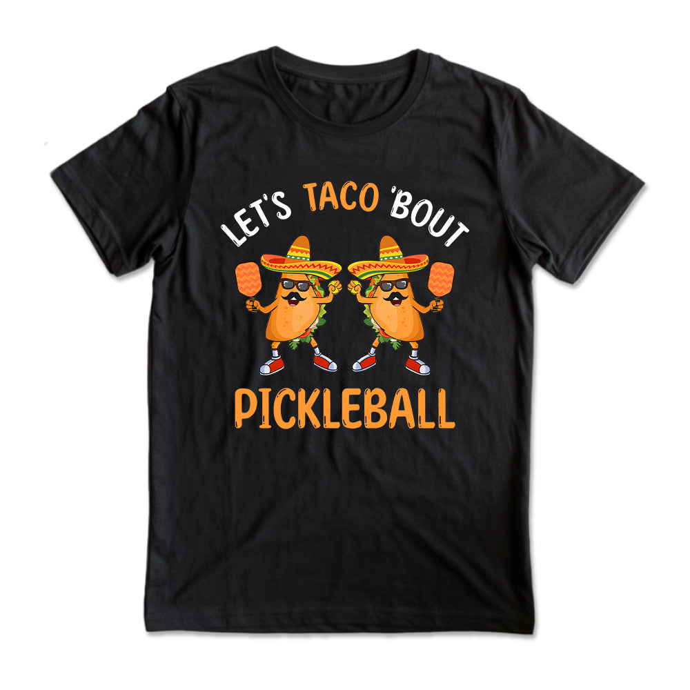 Comfort Colors® Let's Taco Bout Pickleball Shirt - Picklechillz Funny Pickleball T-Shirt