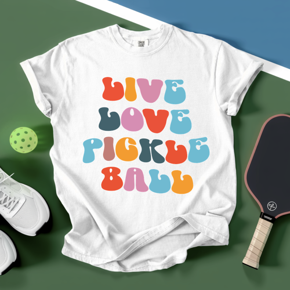 Live Love Pickleball Unisex T-Shirt - Picklechillz