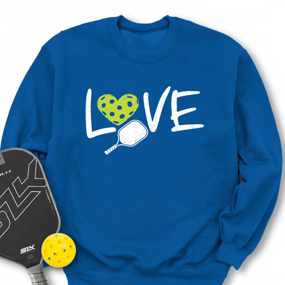 Love Pickleball Sweatshirt - Picklechillz