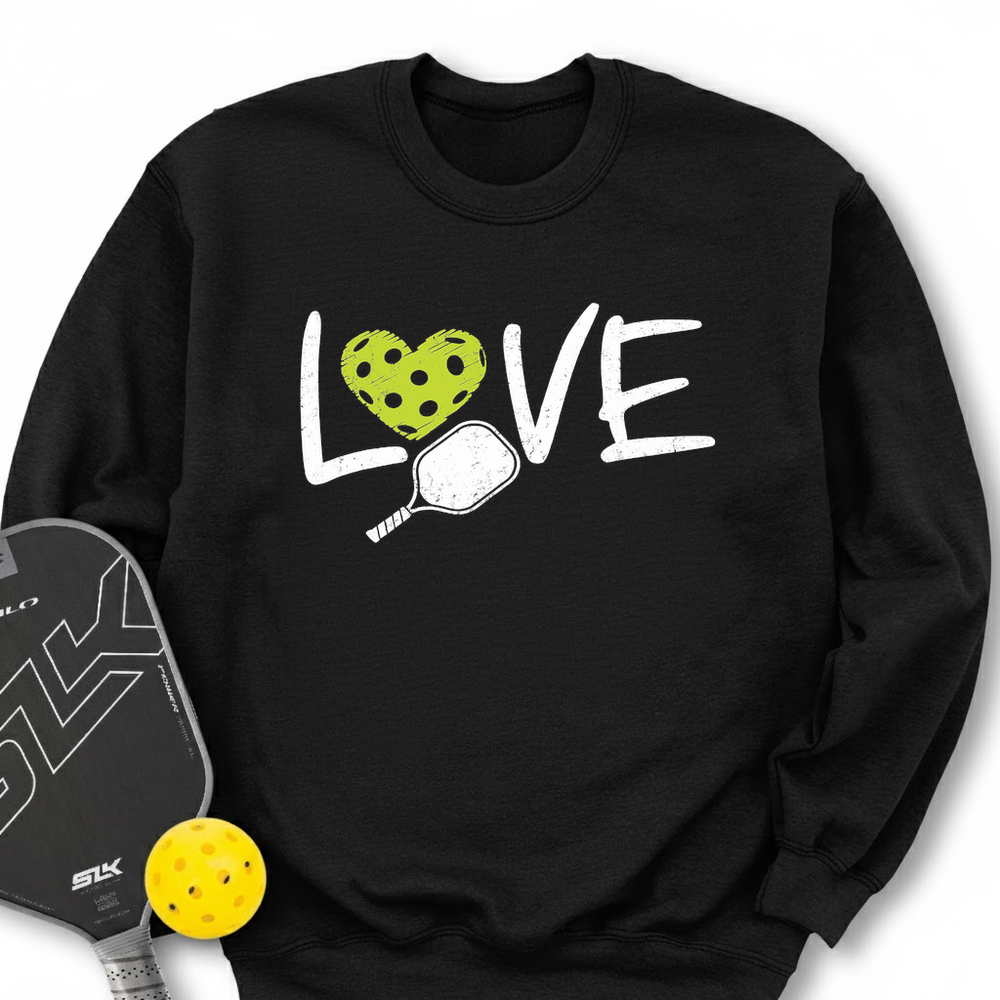 Love Pickleball Sweatshirt - Picklechillz