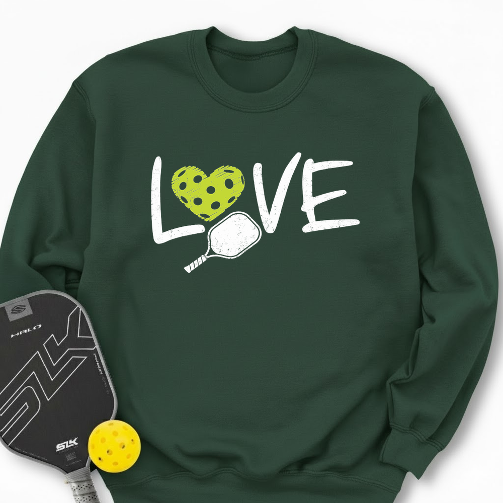 Love Pickleball Sweatshirt - Picklechillz