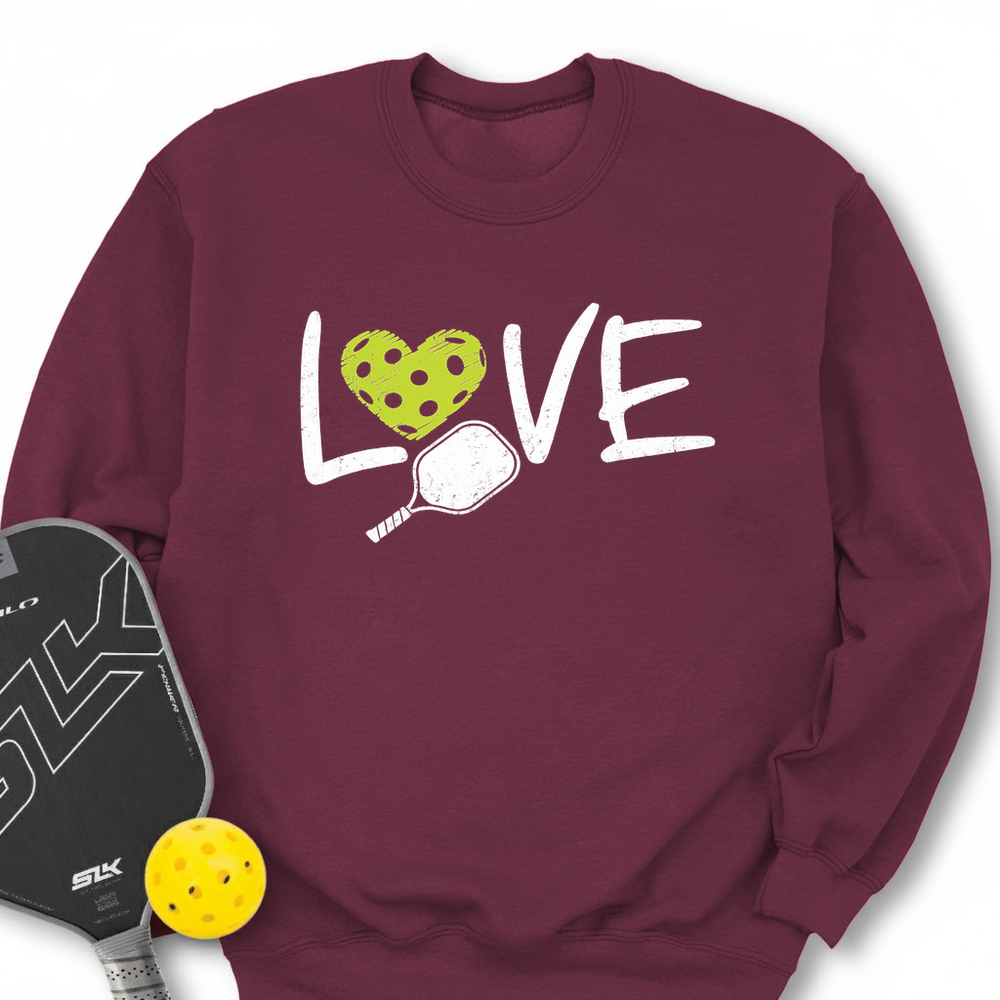 Love Pickleball Sweatshirt - Picklechillz