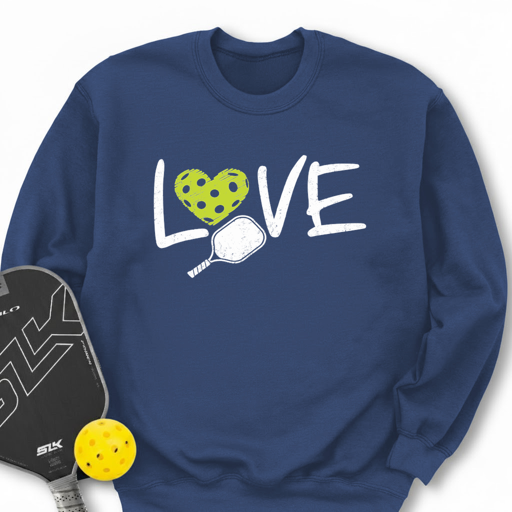 Love Pickleball Sweatshirt - Picklechillz