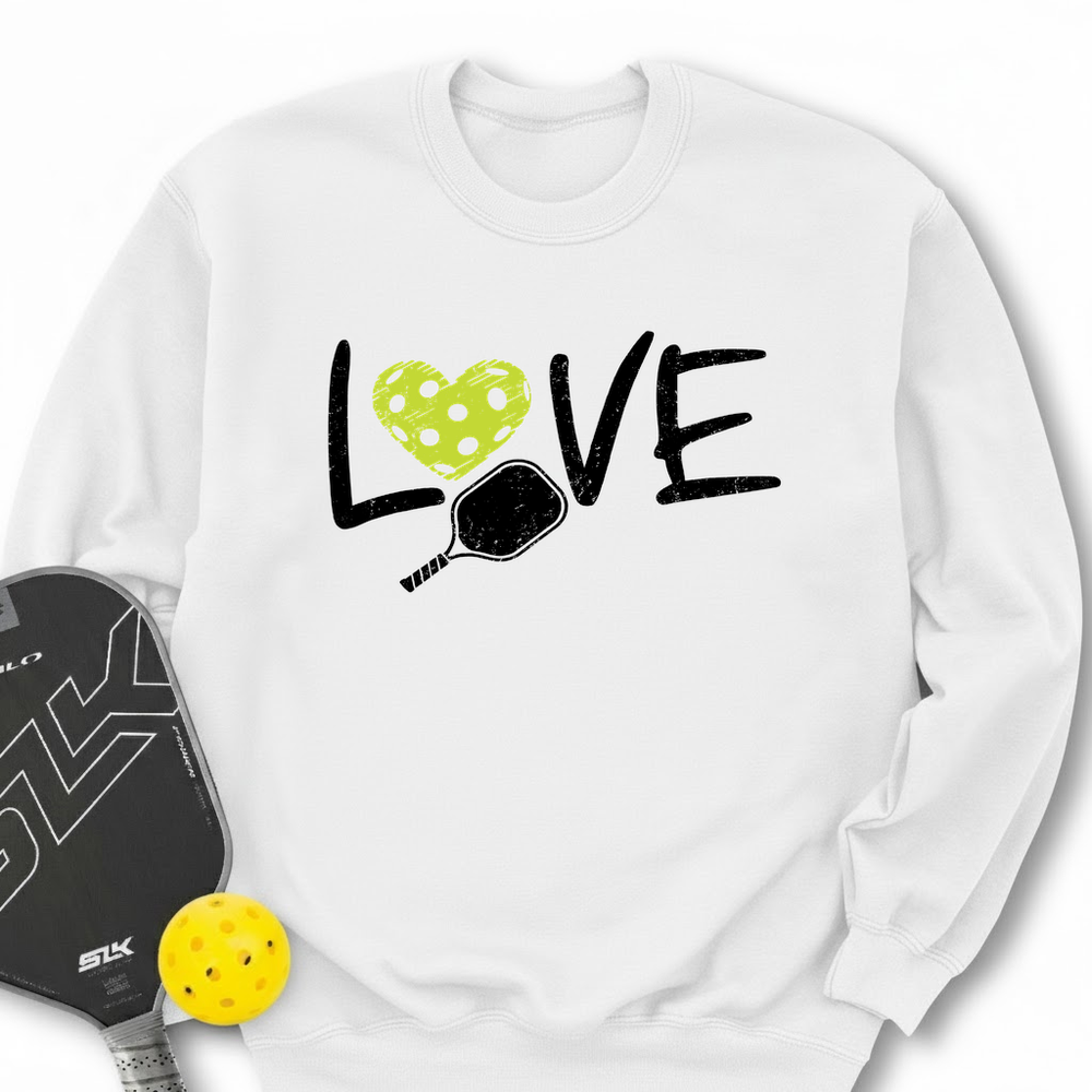 Love Pickleball Sweatshirt - Picklechillz