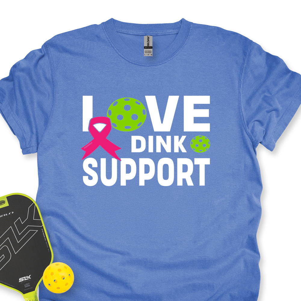 Love, Dink, Support Unisex T-Shirt - Picklechillz