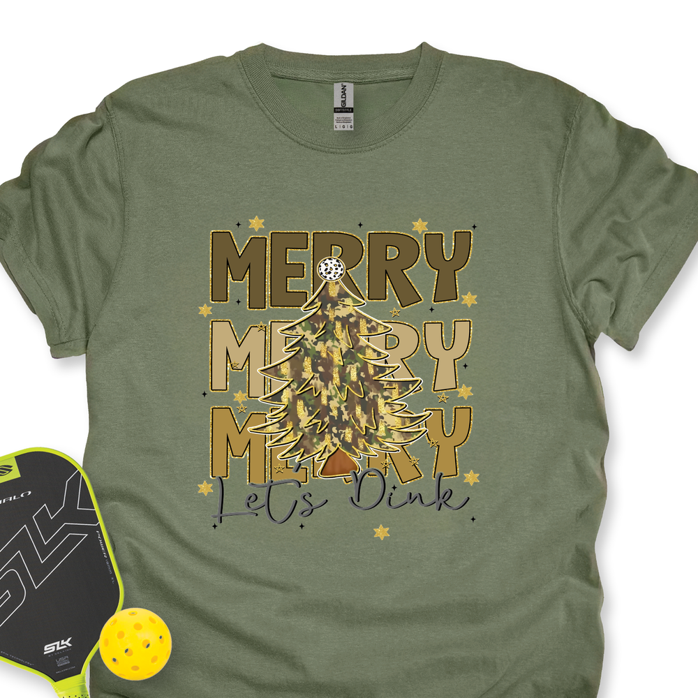 Merry Merry Merry Let’S Dink Unisex T-Shirt - Picklechillz